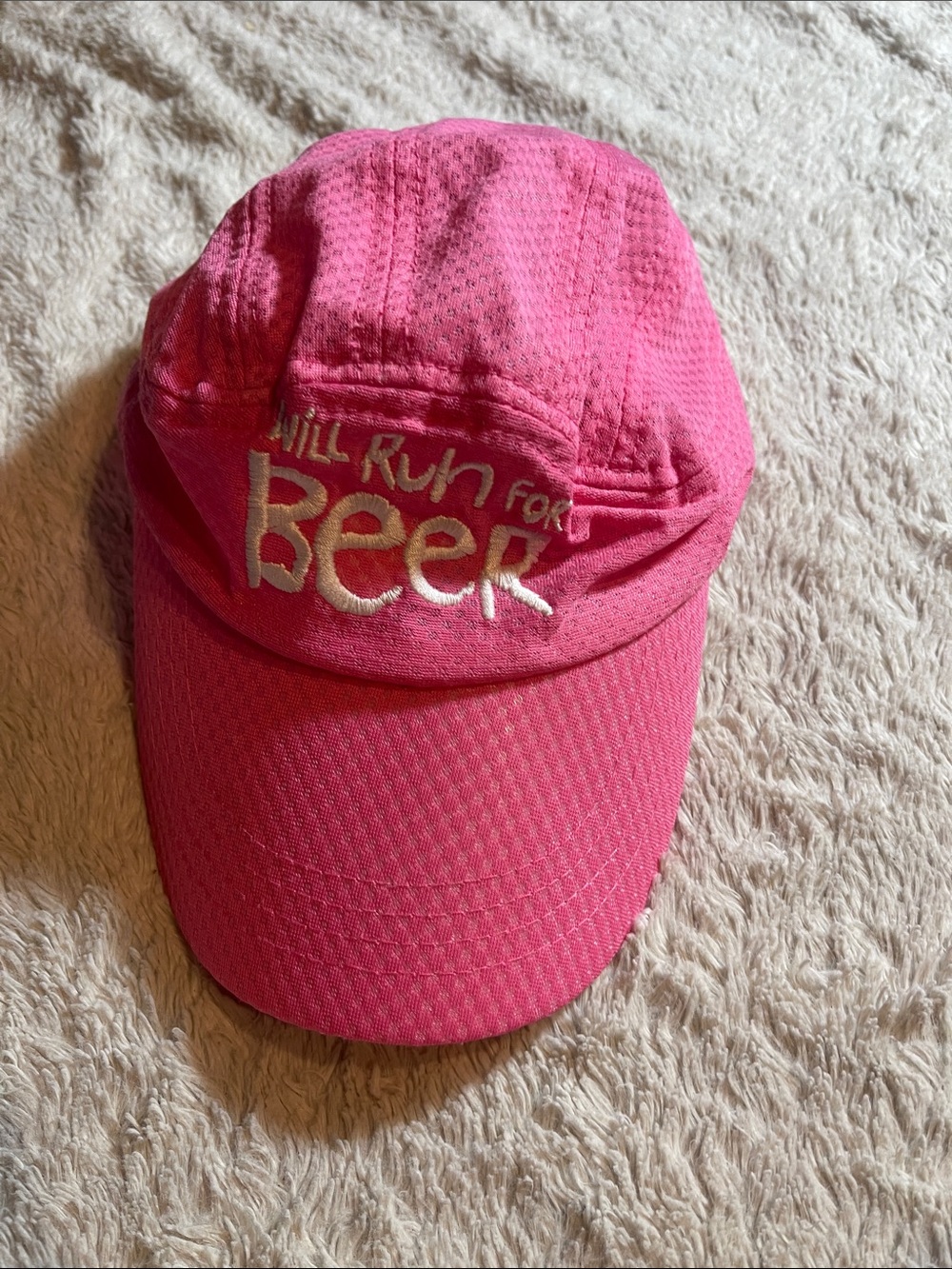 Will run for beer hat